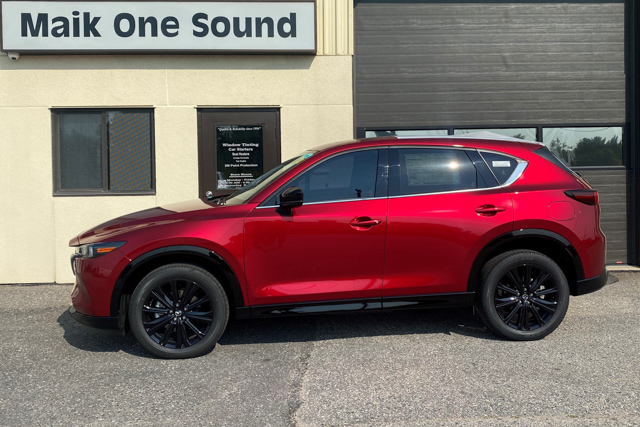 2024 Mazda CX-5 with premium ceramic film installation in North Bay